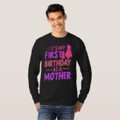母の母として私の最初の誕生日パーティーママ Tシャツ (正面フル)