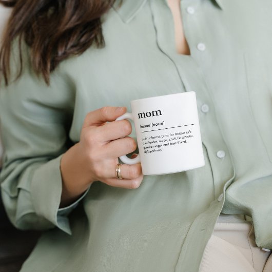 母の母のおもしろい辞書の定義 コーヒーマグカップ