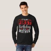 母の母の母の母として私の最初の誕生日パーティーママの母 Tシャツ (正面フル)