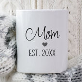 母の母のEst期待ベビー新しい母の両親 マグカップ