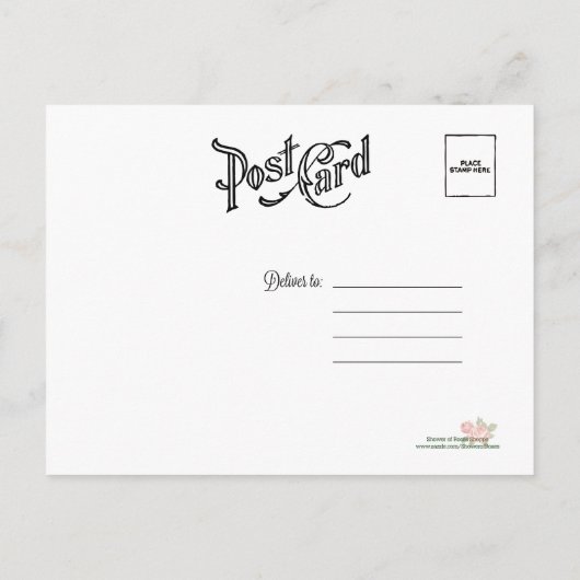 母の母ヴァージンマリーオブパーペチュアル救済 ポストカード (裏面)