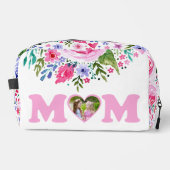 母の水色フローラピンクと紫の写真 ドップキット (正面)