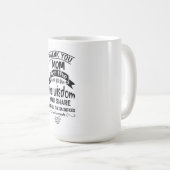 母の永遠の愛マグカップ コーヒーマグカップ (正面右)