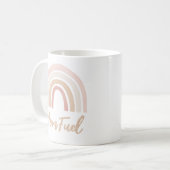 母の燃料ピンクボホレインボマザーズの日 コーヒーマグカップ (正面左)