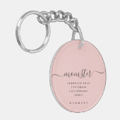 母の生活は昨日より強い キーホルダー (正面左)