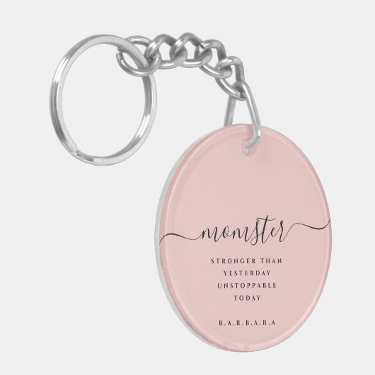 母の生活は昨日より強い キーホルダー (正面左)