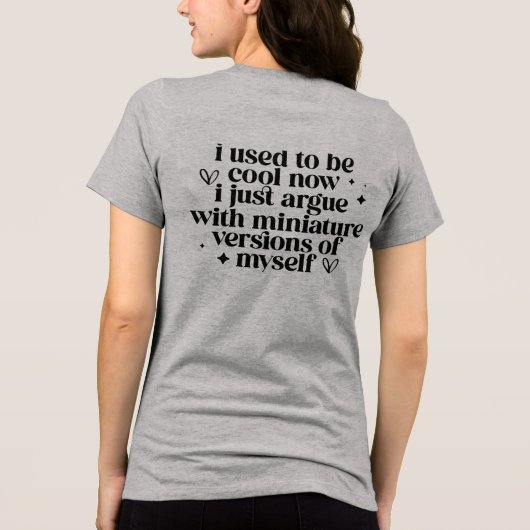 母の生活 トライブレンドTシャツ (裏面)