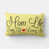 母の生活 | Living It |黄色を愛する ランバークッション (裏面)