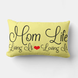 母の生活 | Living It |黄色を愛する ランバークッション