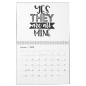 母の皮肉 カレンダー (1月 2025)