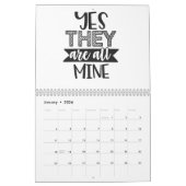 母の皮肉 カレンダー (1月 2026)