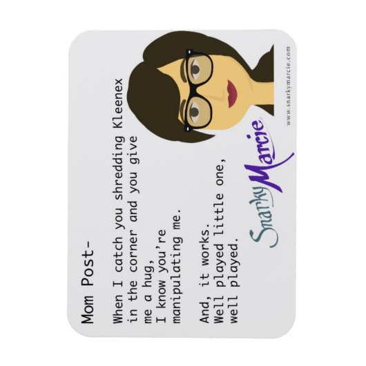 母の皮肉 マグネット (縦)