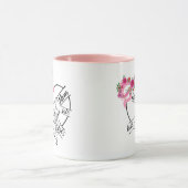 母の破れない絆 マグカップ (中央)