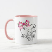 母の破れない絆 マグカップ (左)