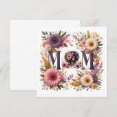 母の美しさ 招待状 (正面/裏面)