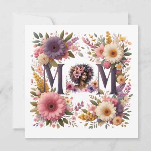 母の美しさ 招待状 (正面)