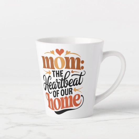 母の義務 カフェラテマグ (右)