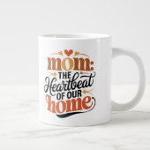 母の義務 ジャンボコーヒーマグカップ (右)