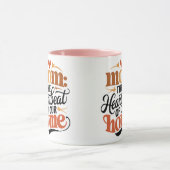 母の義務 マグカップ (中央)