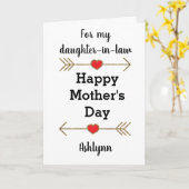 母の義母の日 カード (黄色い花)