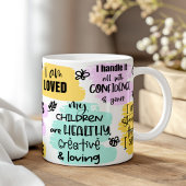 母の肯定母の日の贈り物 コーヒーマグカップ