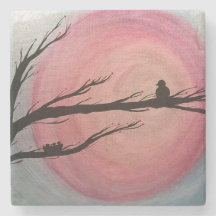 母の腕時計の石のコースター