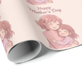 母の色お気に入りの母の日カード ラッピングペーパー (ロールコーナー)