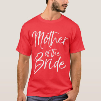 母の花嫁のためのmomsブライダルギフト tシャツ
