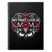 母の芸術私の最初の愛は母 ノートブック (正面)