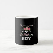 母の芸術 | 誕生日ボーイの祖母 誕生日 コーヒーマグカップ (中央)