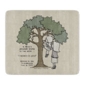 母の言葉もっとも偉大 カッティングボード (正面)