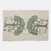 母の言葉もっとも偉大 キッチンタオル (横)