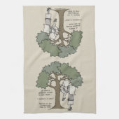 母の言葉もっとも偉大 キッチンタオル (縦)