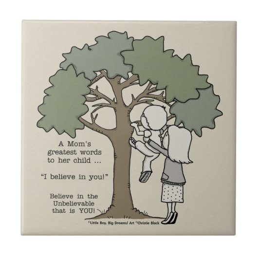 母の言葉もっとも偉大 タイル (正面)