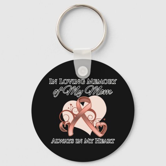 母の記憶の中 – 子宮がん キーホルダー (正面)