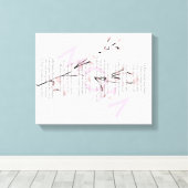 母の詩 キャンバスプリント (インサイチュ (ウッドフロア))