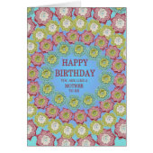 母の誕生日かぎ針花のように (正面)