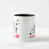 母の誕生日に母に贈る贈り物 マグカップ (中央)