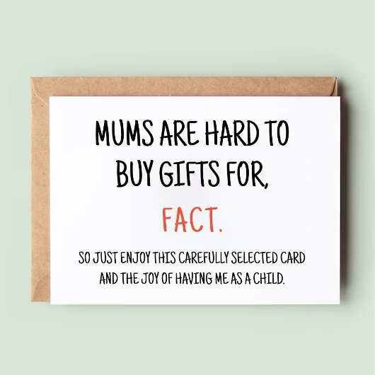 母の誕生日に買うのが難しいユーモアのあるカード 招待状