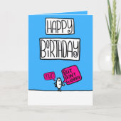 母の誕生日カード カード (正面)