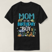 母の誕生日ボーイシーフィッシュ海動物Aqu Tシャツ (デザイン正面)