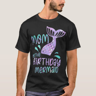 母の誕生日マーメイド3 Tシャツ