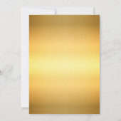 母の誕生日招待状 招待状 (裏面)