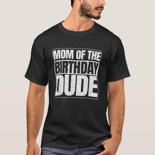母の誕生日男の母の日誇りを持った母 Tシャツ (正面)