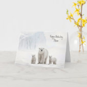 母の誕生日 カード (黄色い花)