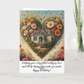 母の誕生日 サンキューカード (裏面)