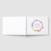 母の賛美ビーズはボーホカラフルを羽 ゲストブック (全面)