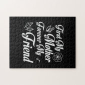 母の贈り物が私の母を永遠の私の友人 ジグソーパズル (横)