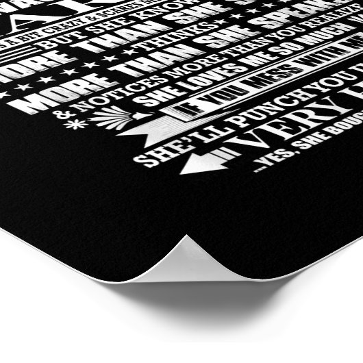 母の贈り物に育素晴らしてられた幸運な息子 ポスター (角)