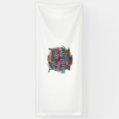 母の贈り物賛美の母なる生活 横断幕 (縦)